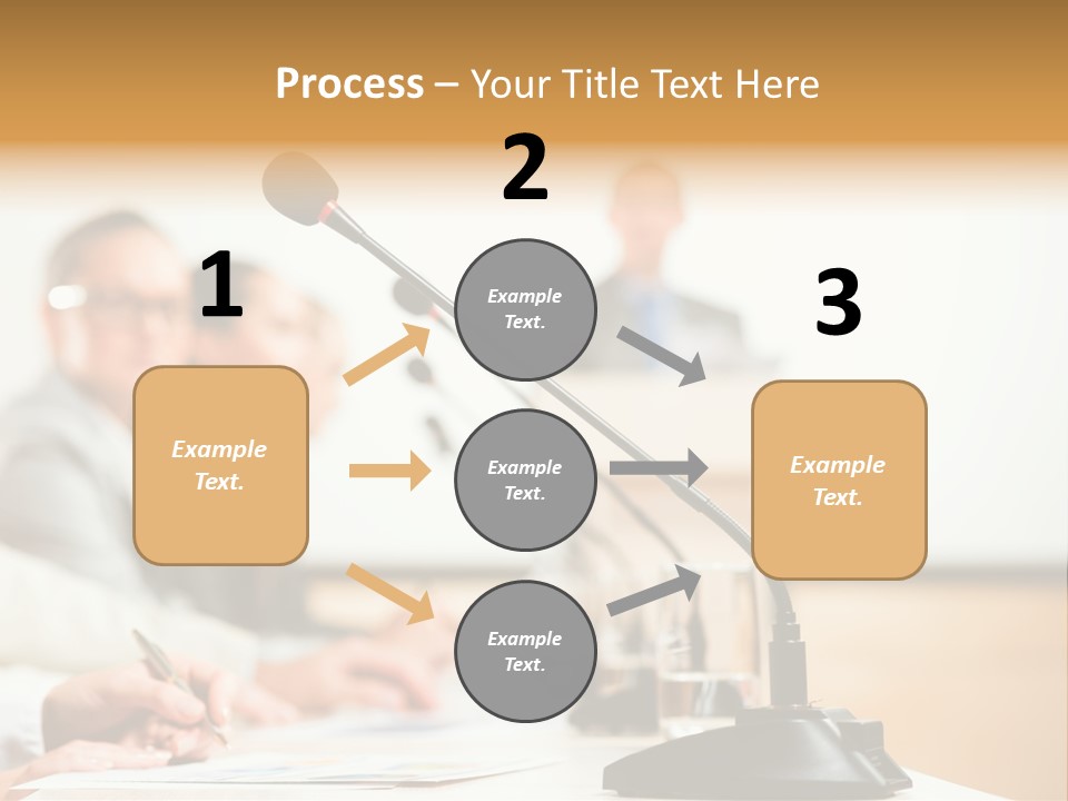 Communicate Hand Campaign PowerPoint Template
