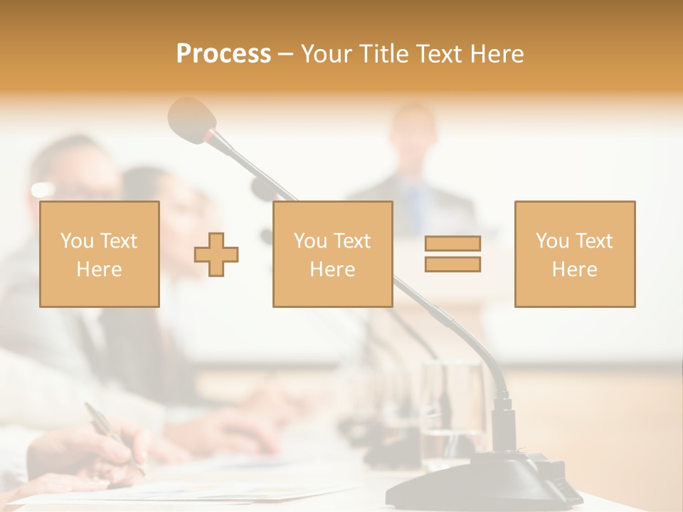 Communicate Hand Campaign PowerPoint Template