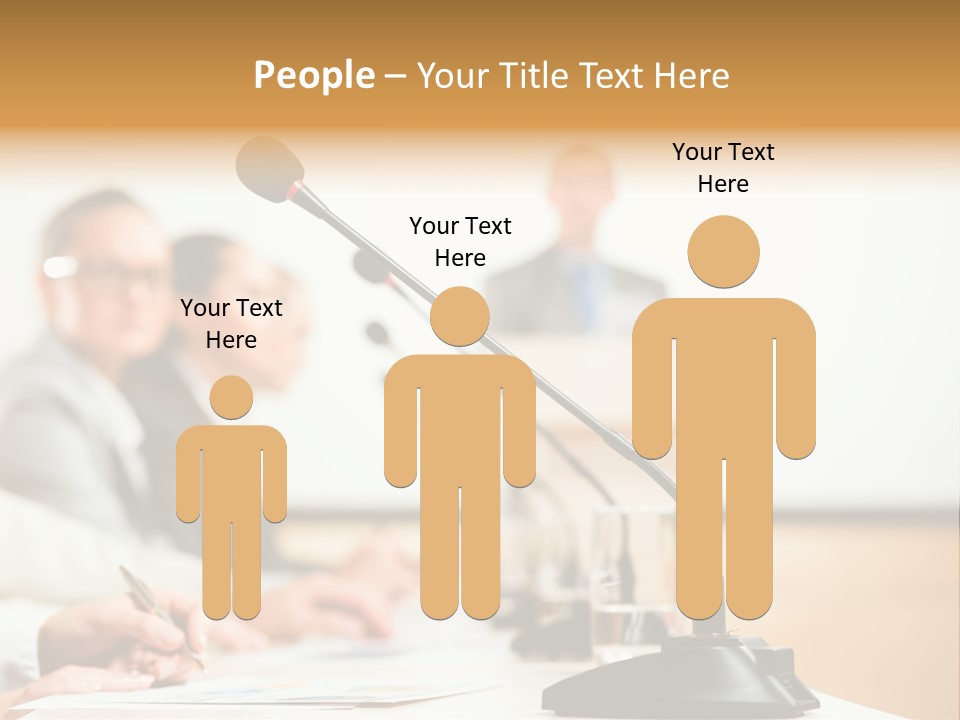 Communicate Hand Campaign PowerPoint Template