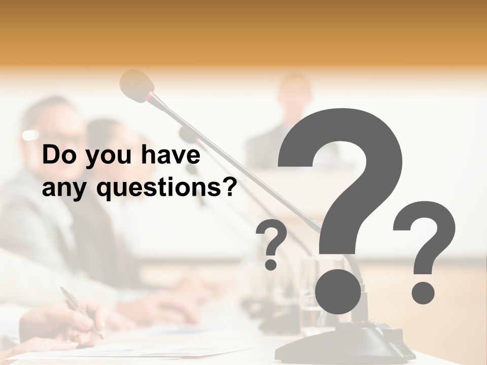 Communicate Hand Campaign PowerPoint Template