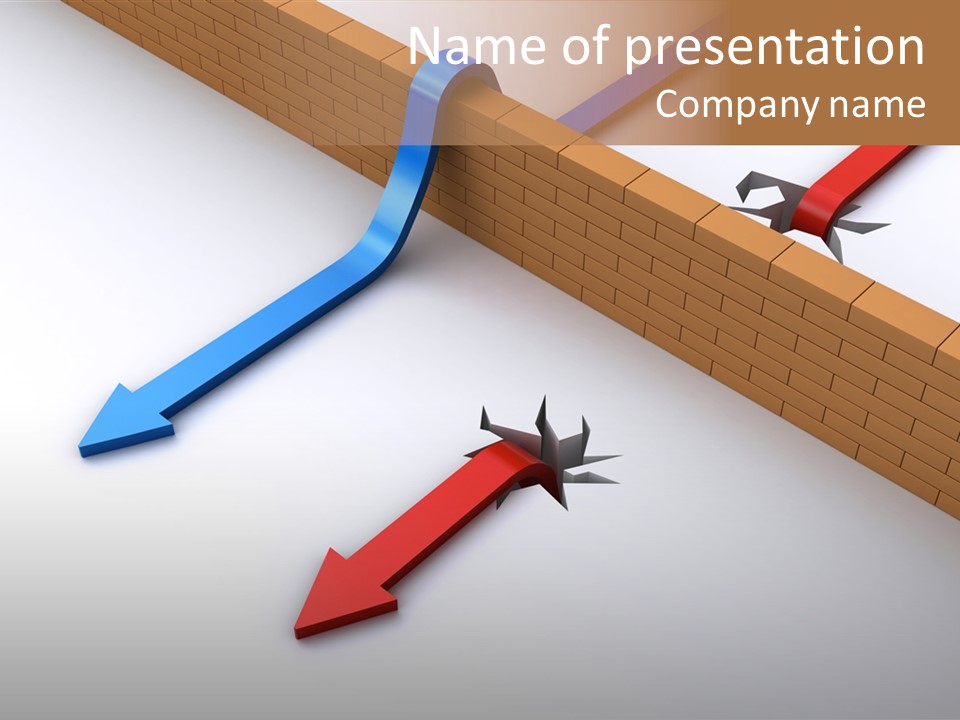 Business Avoid Under PowerPoint Template