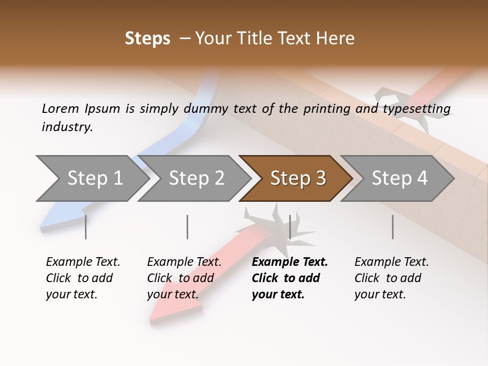 Business Avoid Under PowerPoint Template