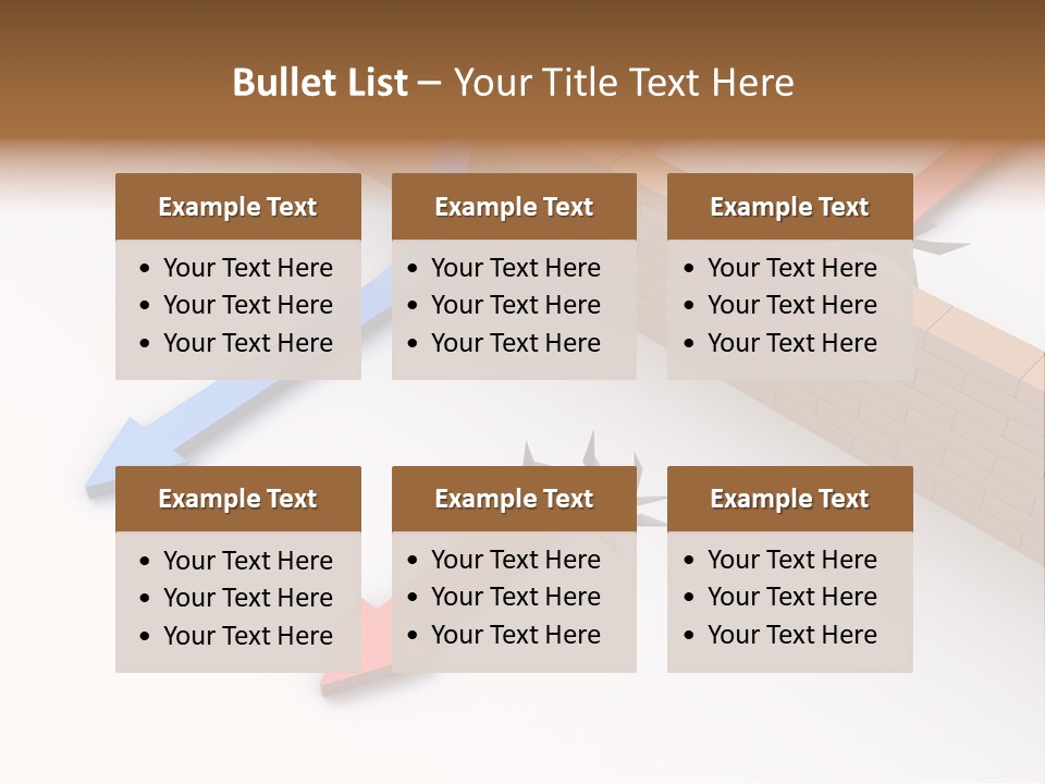 Business Avoid Under PowerPoint Template