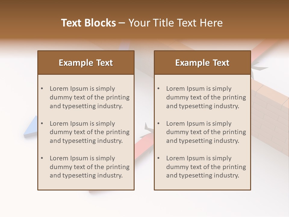 Business Avoid Under PowerPoint Template