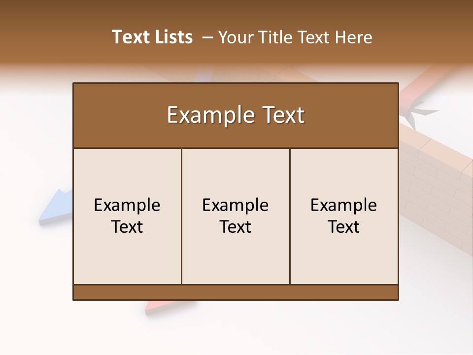 Business Avoid Under PowerPoint Template