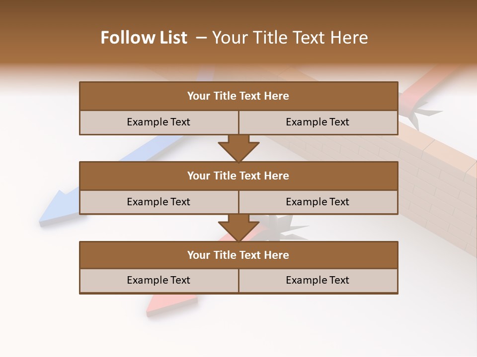 Business Avoid Under PowerPoint Template