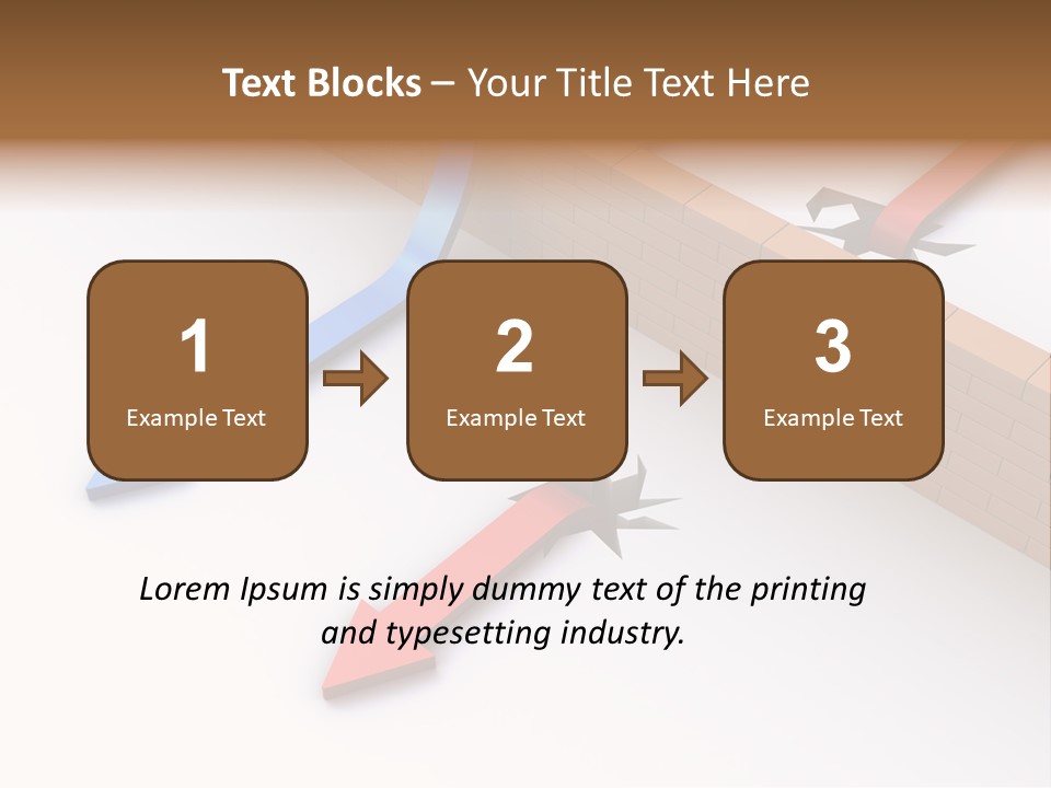 Business Avoid Under PowerPoint Template