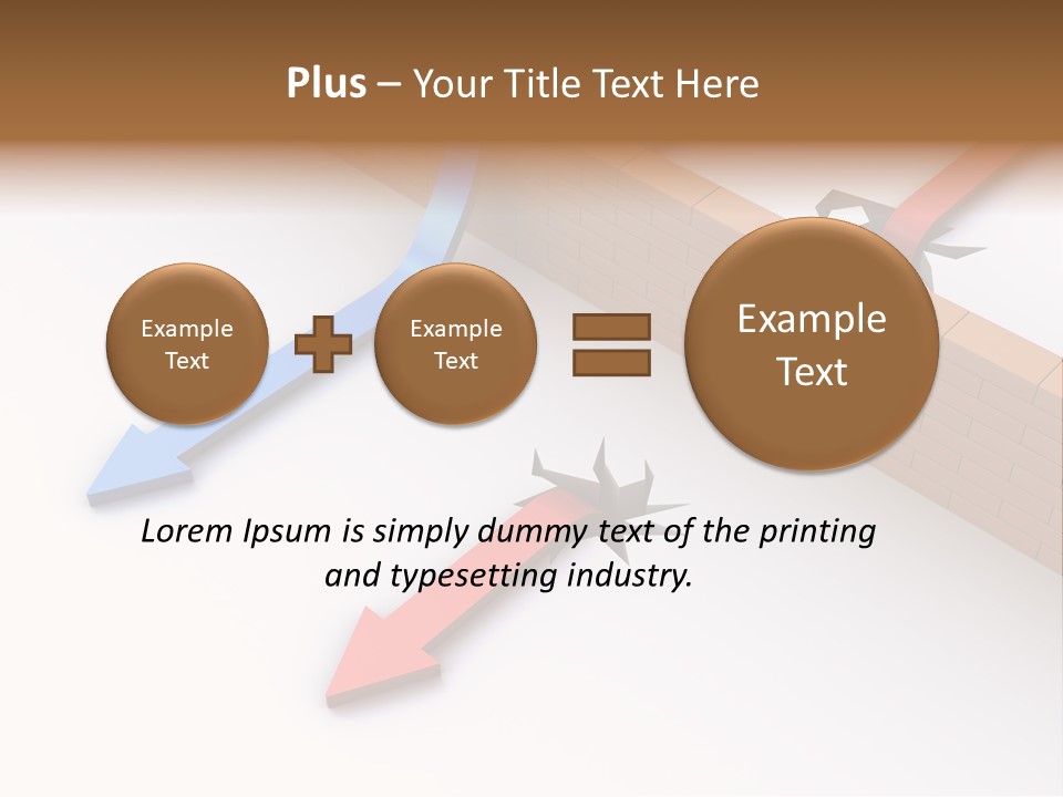 Business Avoid Under PowerPoint Template