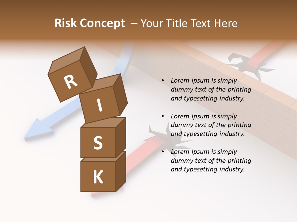 Business Avoid Under PowerPoint Template