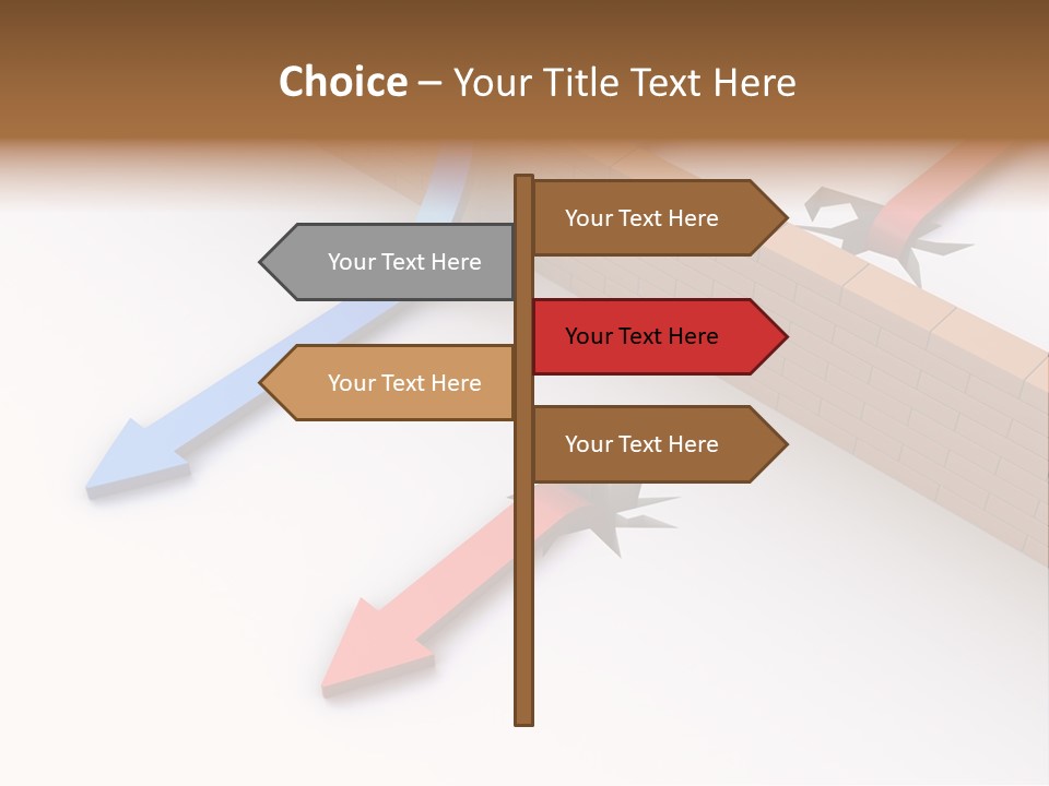 Business Avoid Under PowerPoint Template