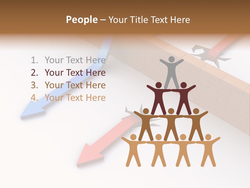 Business Avoid Under PowerPoint Template