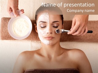 Apply Lying Relaxing PowerPoint Template