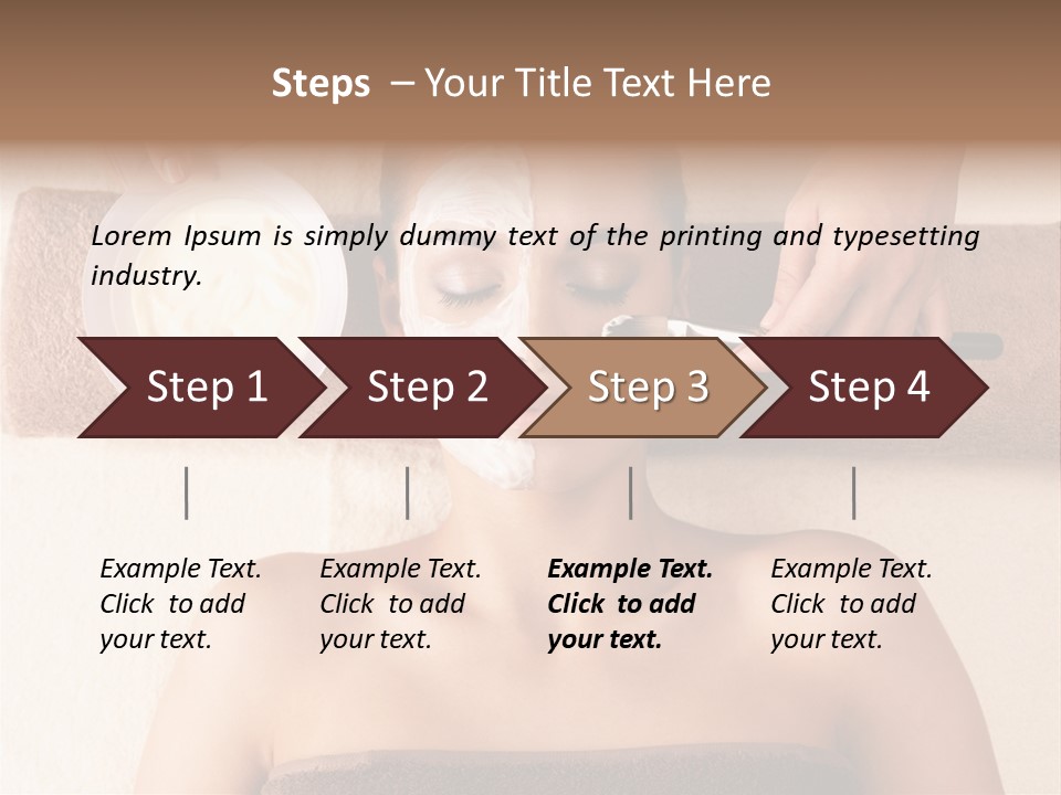 Apply Lying Relaxing PowerPoint Template