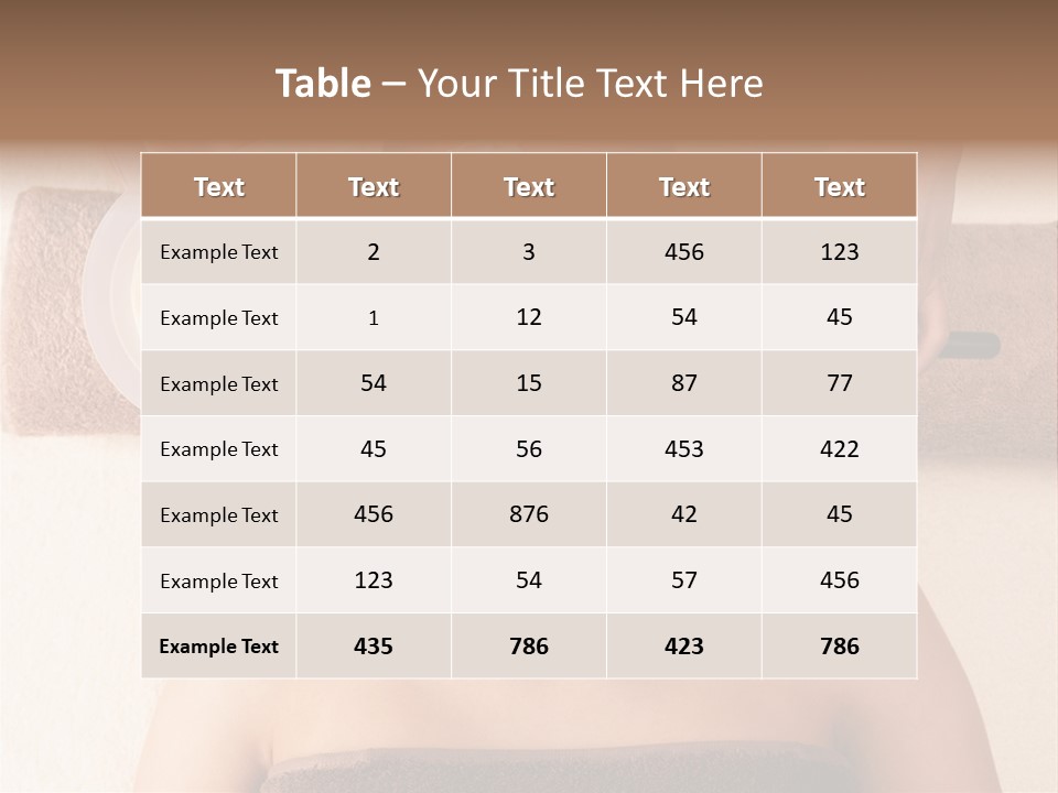 Apply Lying Relaxing PowerPoint Template