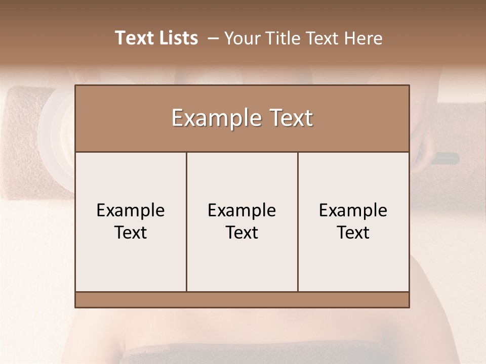 Apply Lying Relaxing PowerPoint Template