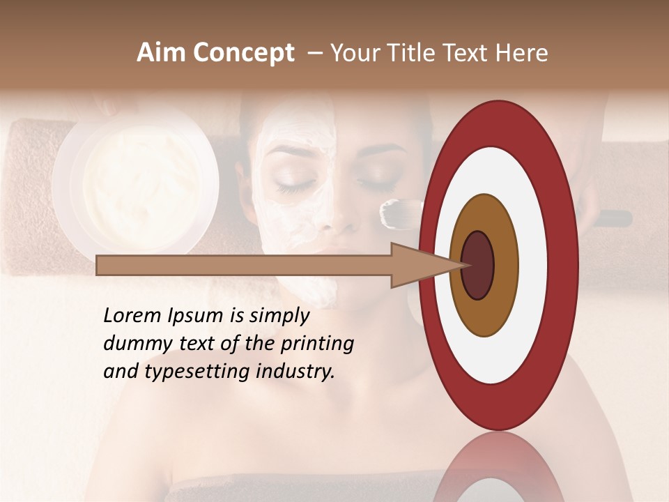 Apply Lying Relaxing PowerPoint Template