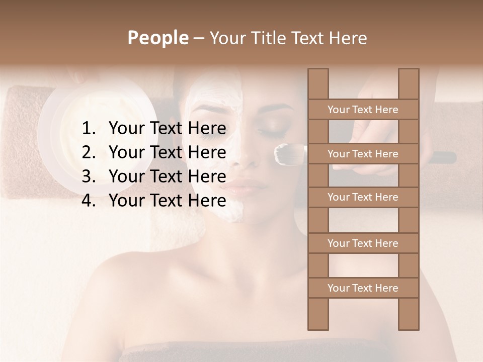 Apply Lying Relaxing PowerPoint Template