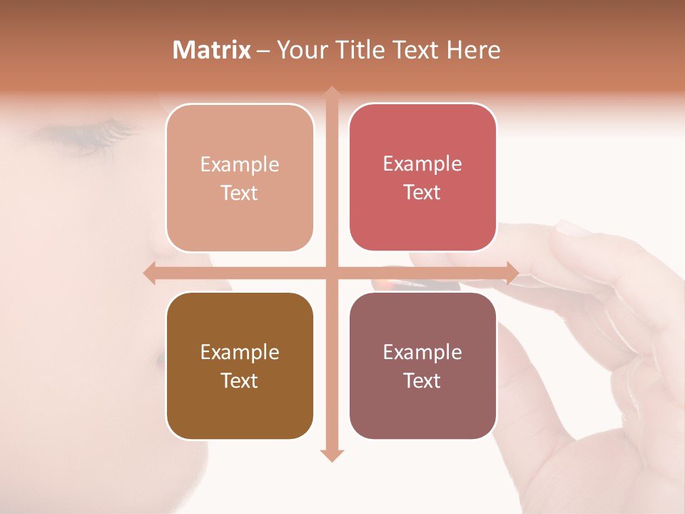 Face Young Supplement PowerPoint Template