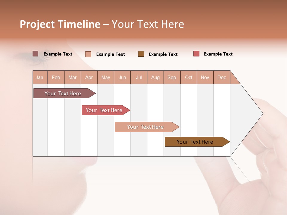 Face Young Supplement PowerPoint Template