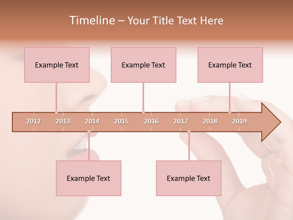 Face Young Supplement PowerPoint Template