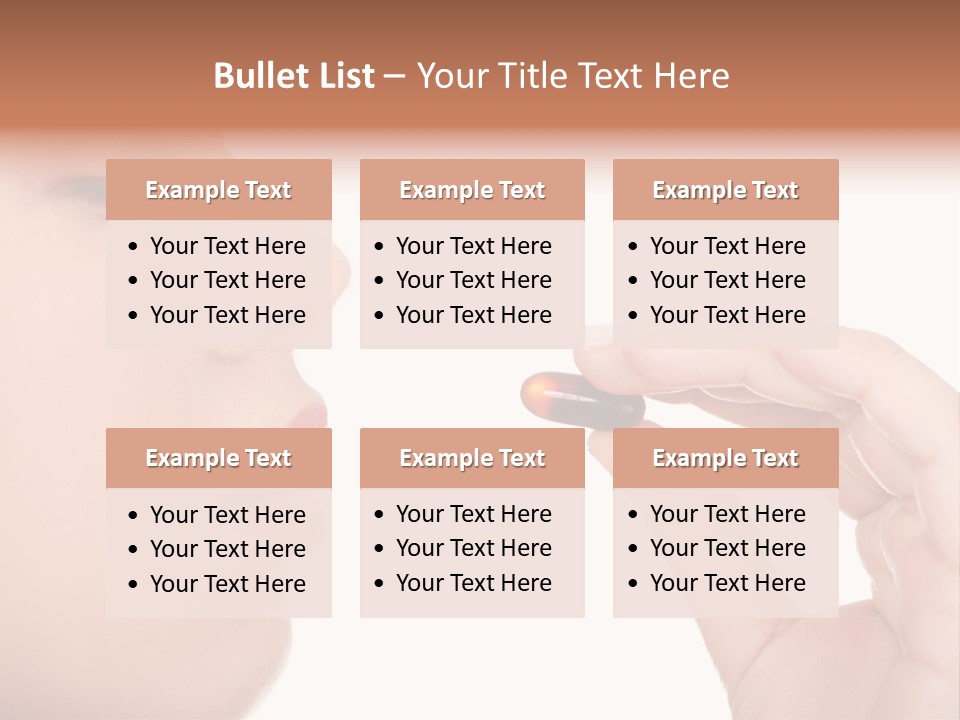 Face Young Supplement PowerPoint Template