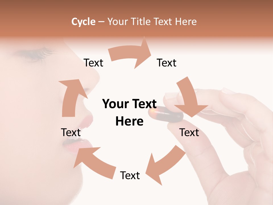 Face Young Supplement PowerPoint Template