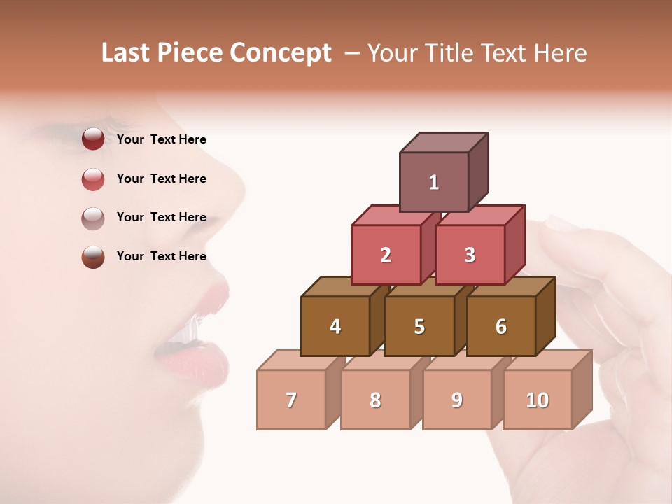 Face Young Supplement PowerPoint Template