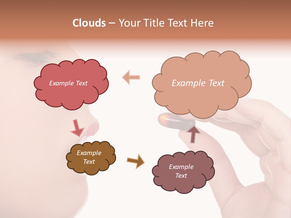 Face Young Supplement PowerPoint Template