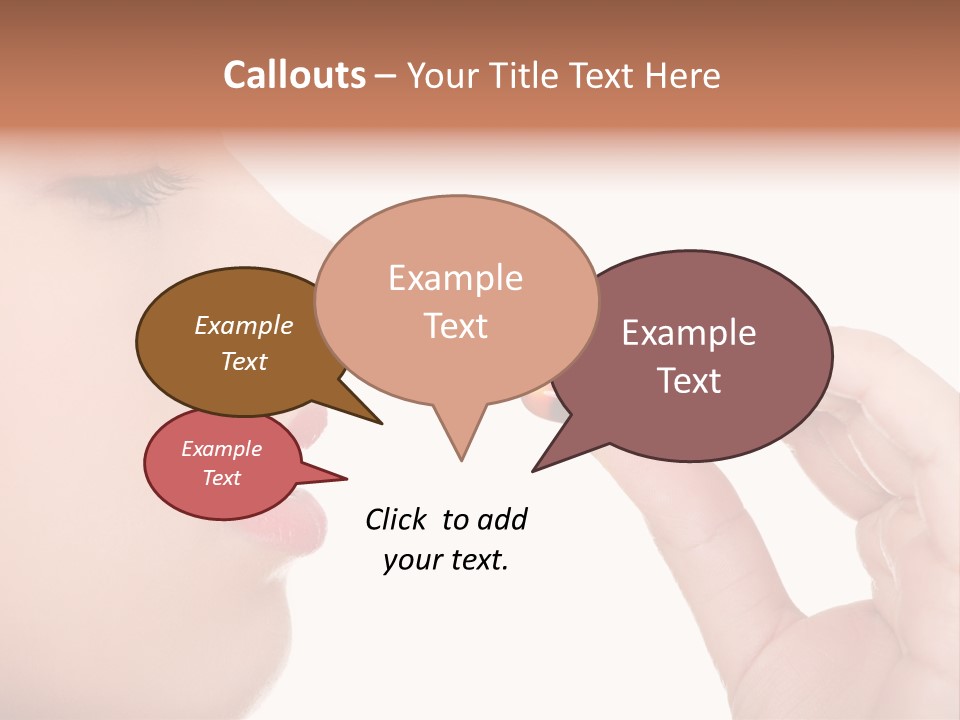 Face Young Supplement PowerPoint Template