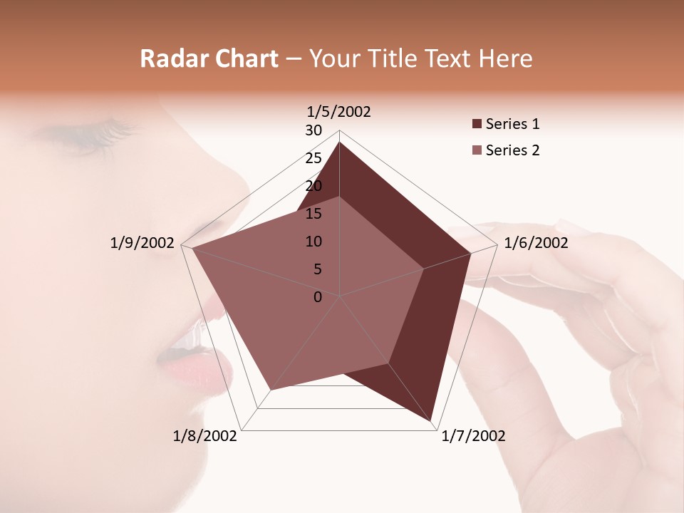 Face Young Supplement PowerPoint Template