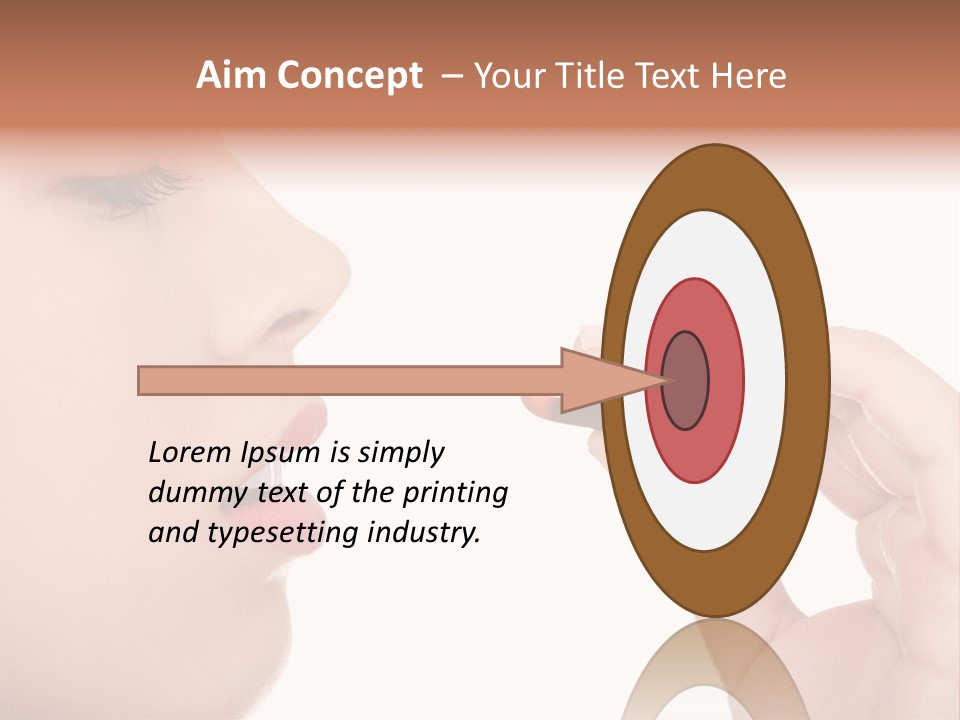 Face Young Supplement PowerPoint Template