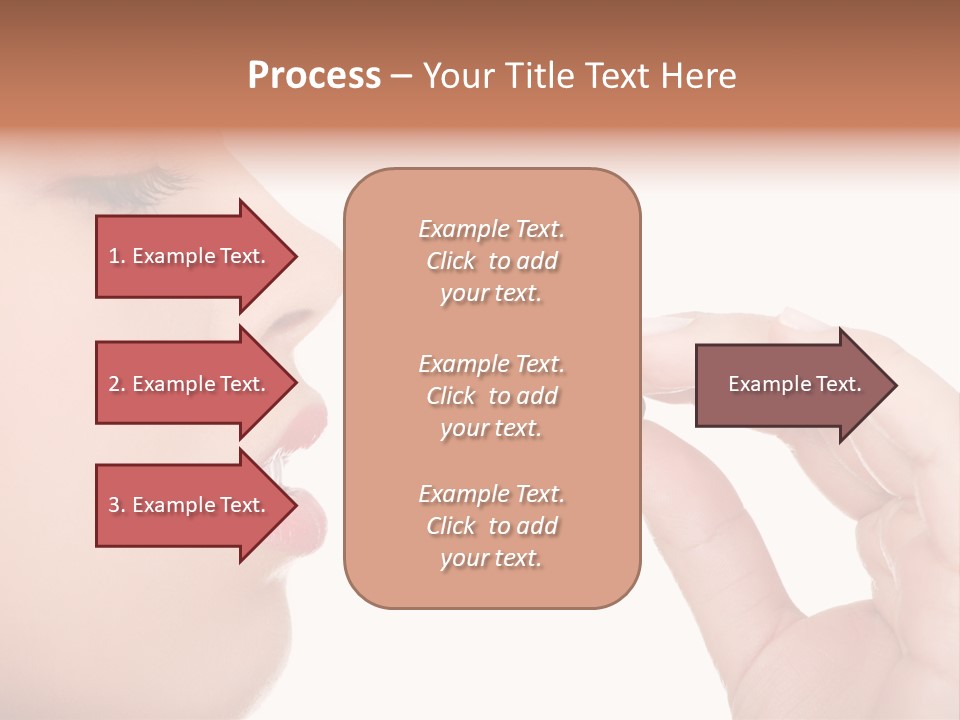 Face Young Supplement PowerPoint Template