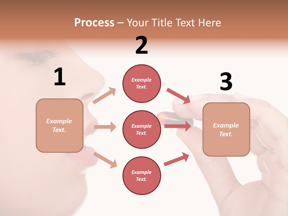 Face Young Supplement PowerPoint Template