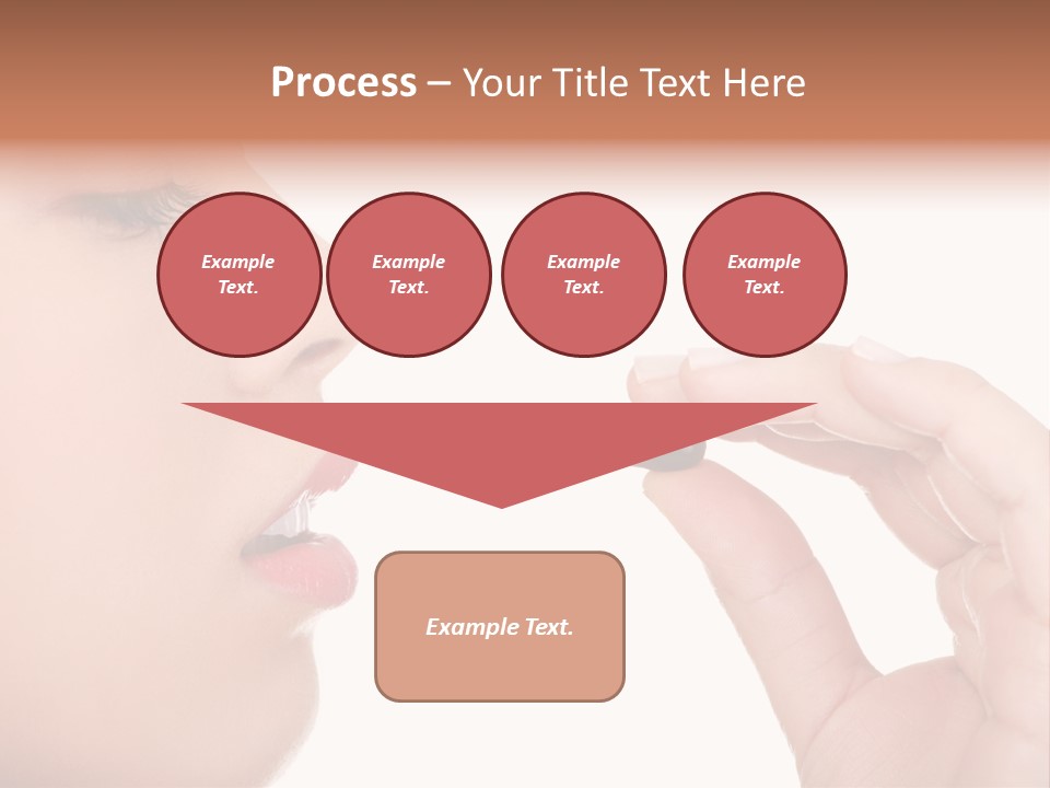 Face Young Supplement PowerPoint Template