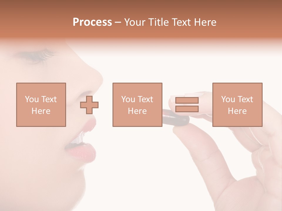Face Young Supplement PowerPoint Template