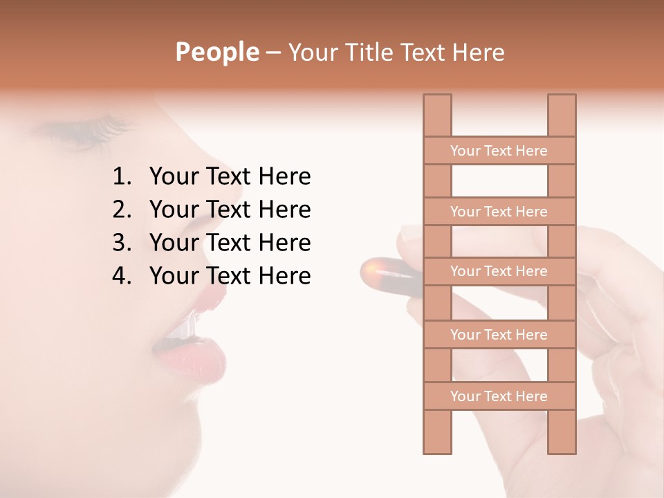 Face Young Supplement PowerPoint Template