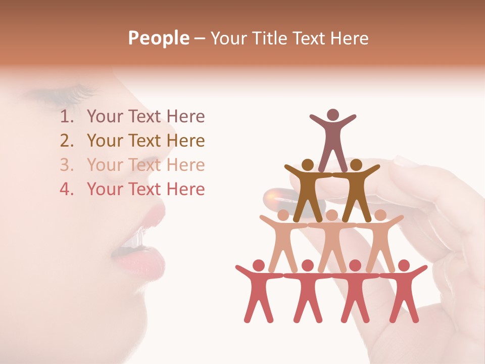 Face Young Supplement PowerPoint Template