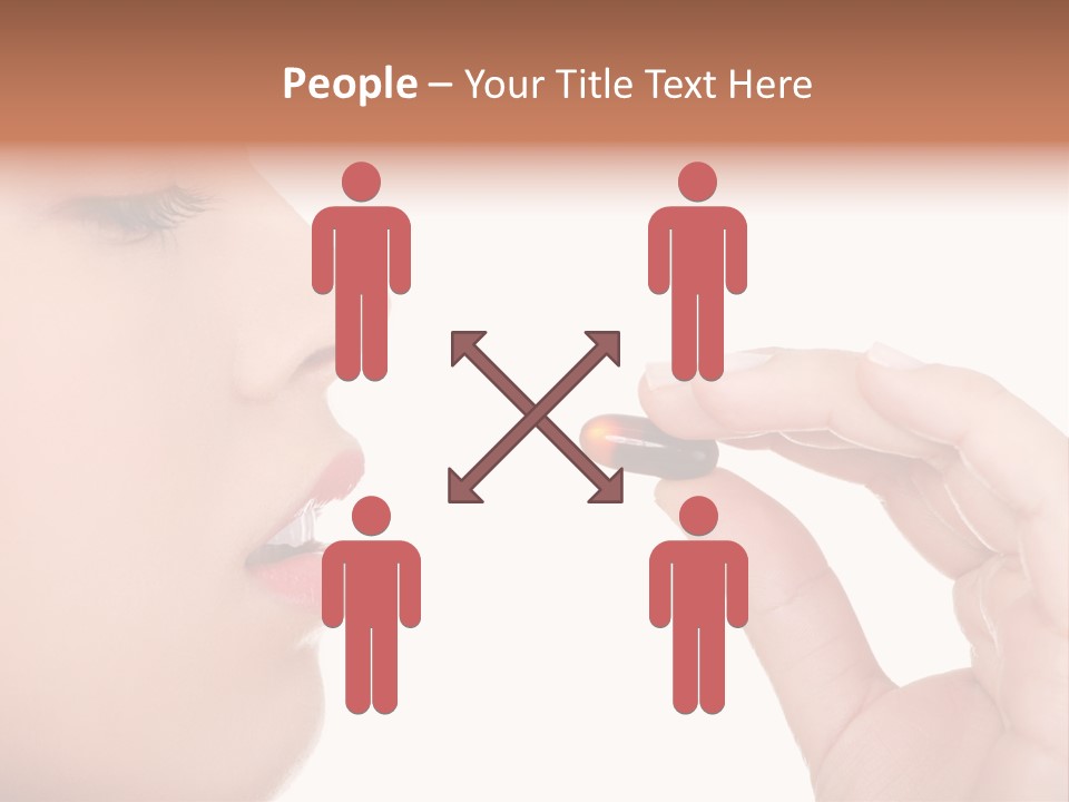 Face Young Supplement PowerPoint Template