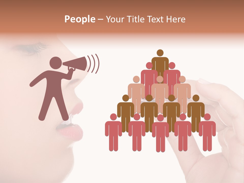 Face Young Supplement PowerPoint Template