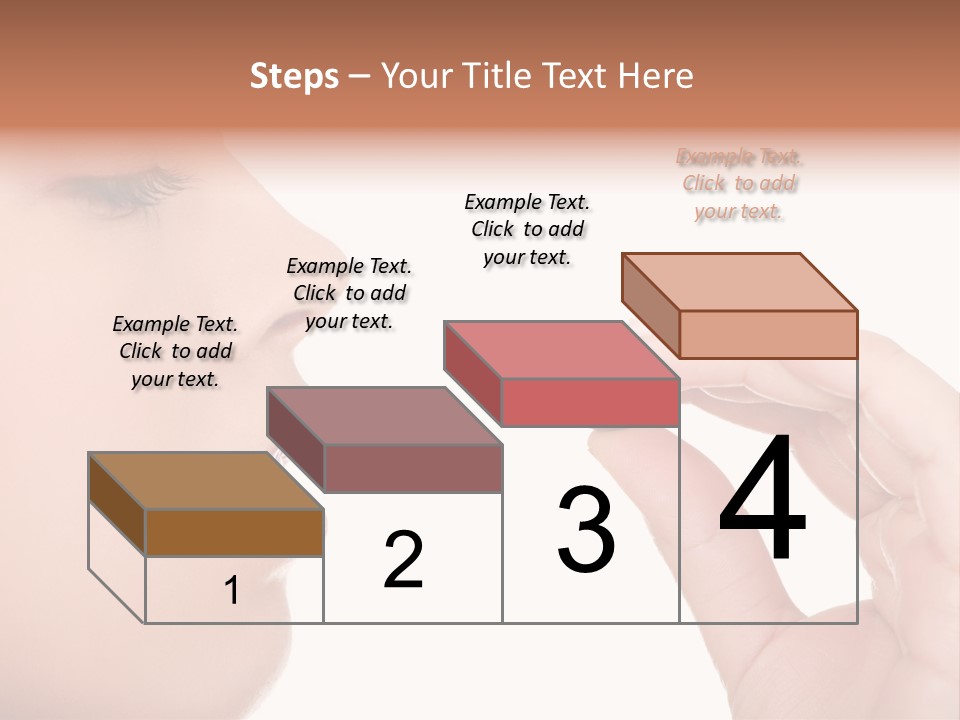 Face Young Supplement PowerPoint Template