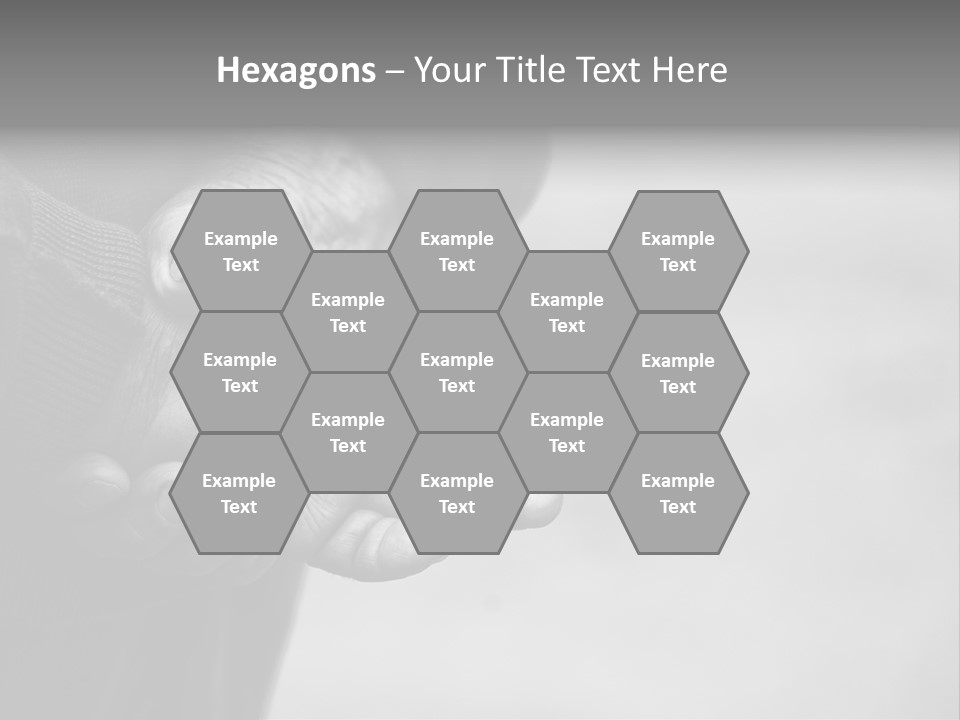 Person Old Grey PowerPoint Template