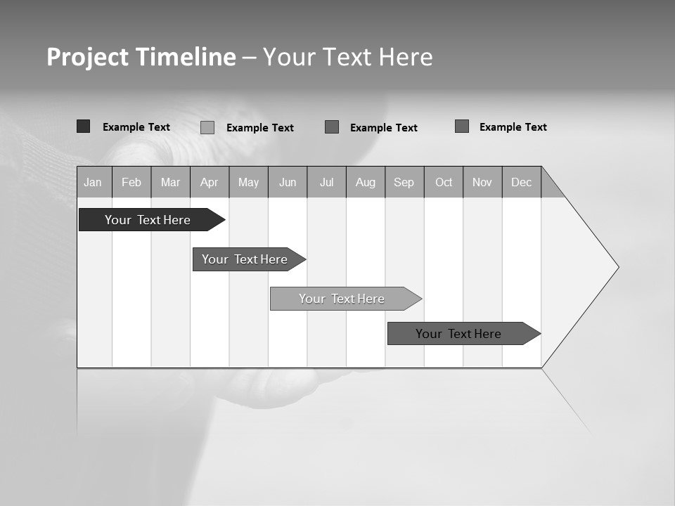 Person Old Grey PowerPoint Template