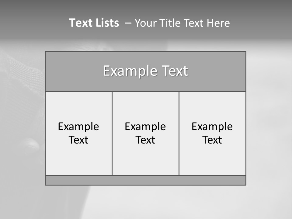 Person Old Grey PowerPoint Template