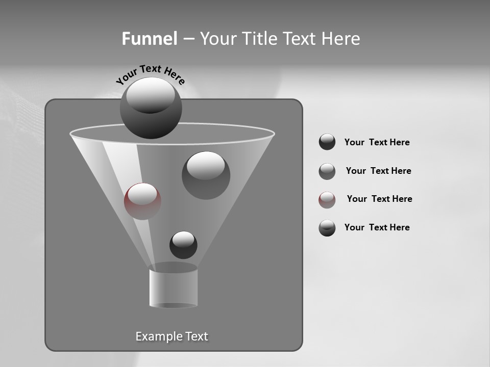 Person Old Grey PowerPoint Template