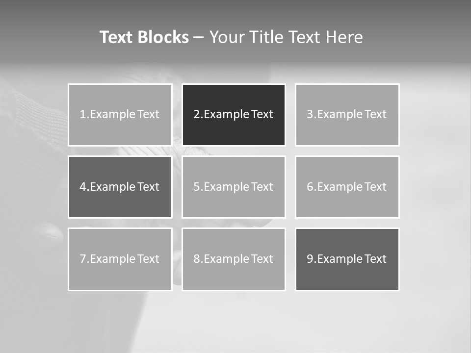 Person Old Grey PowerPoint Template