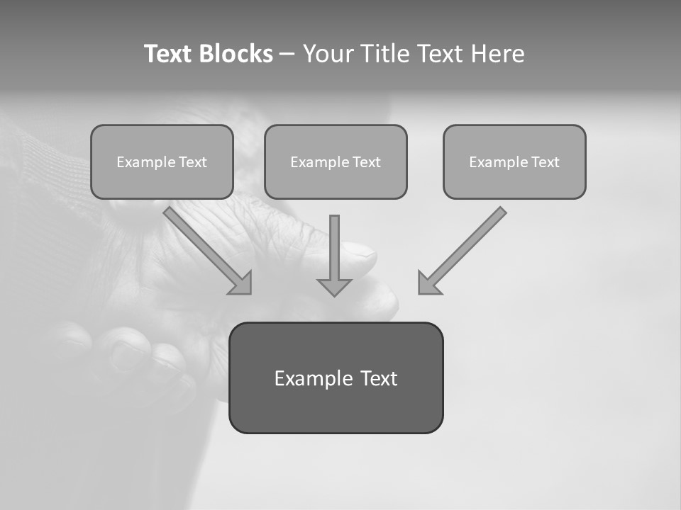 Person Old Grey PowerPoint Template
