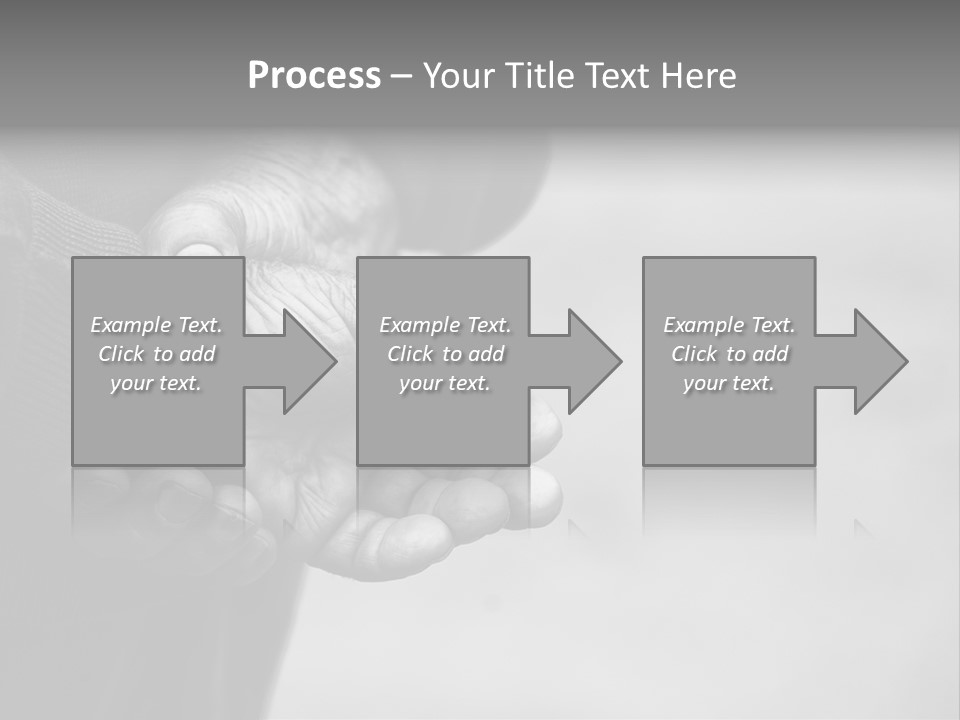 Person Old Grey PowerPoint Template