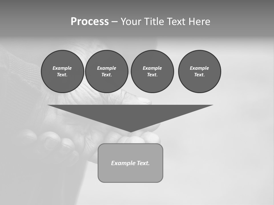 Person Old Grey PowerPoint Template