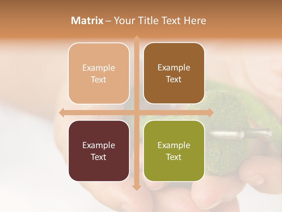 Abstract Environmentally Object PowerPoint Template