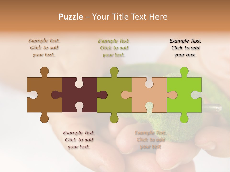 Abstract Environmentally Object PowerPoint Template